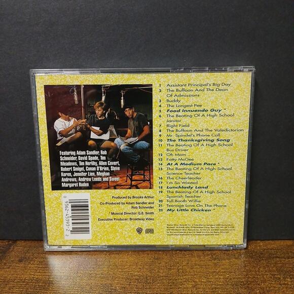 They're All Gonna Laugh at You by Adam Sandler Vintage Comedy CD, 1993 - Picture 2 of 5